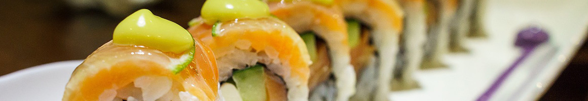 Eating Asian Fusion Thai Sushi at Kontiki Wine & Raw Bar Restaurant restaurant in Wellington, FL.